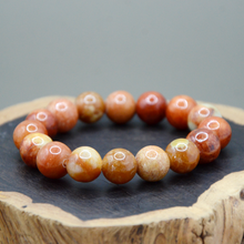  Round Beads Bracelet (Brownish)