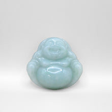  Laughing Buddha Pendant (Light Green)