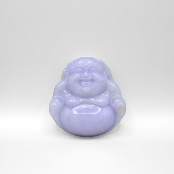 Laughing Buddha Pendant (Lavender)